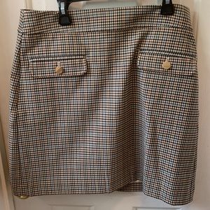 Plaid skirt